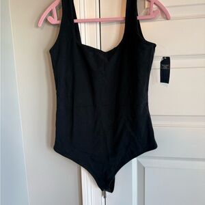 Abercrombie & Fitch women’s Black Square Neck Bodysuit